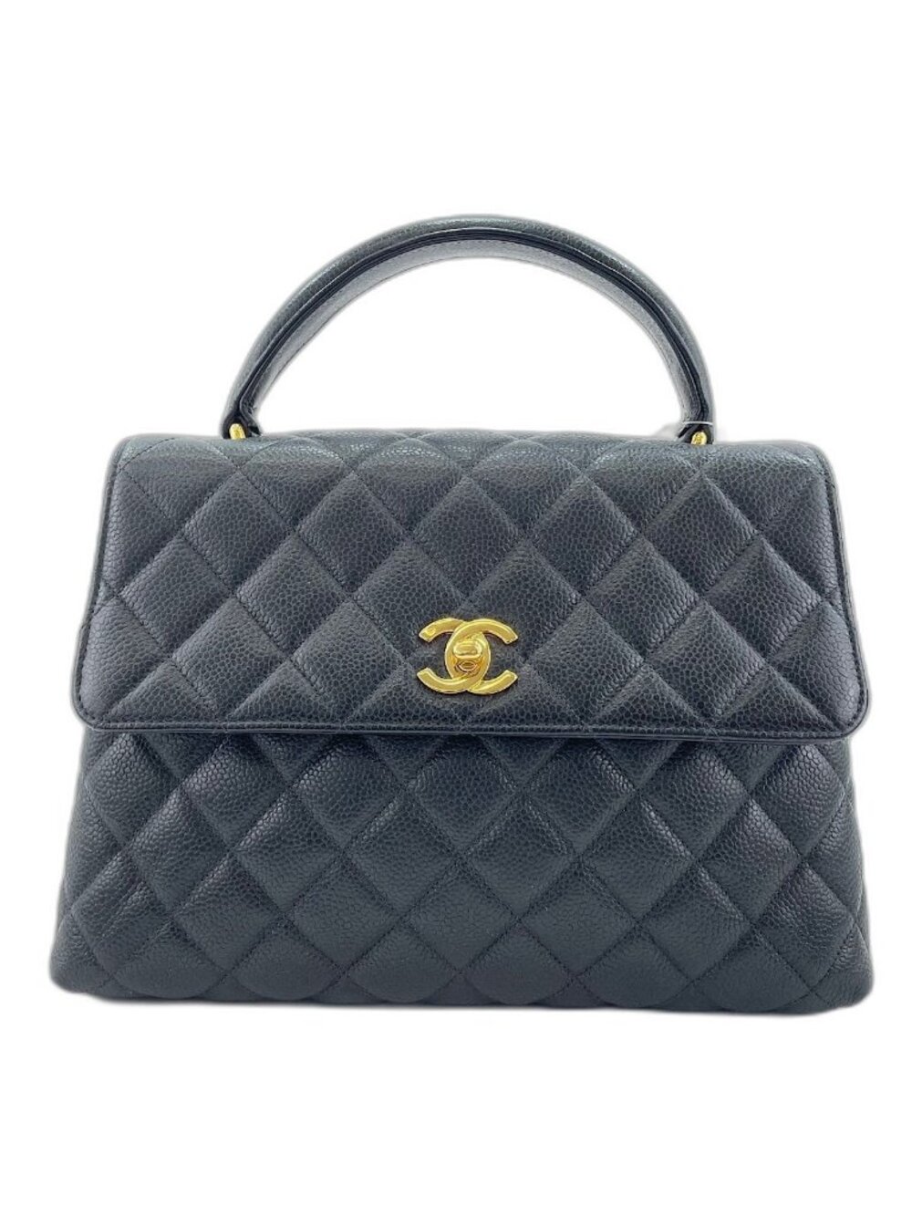 Chanel Handbag Quilted Black